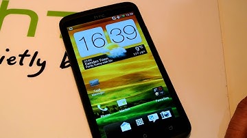 HTC One X - video demo @ MWC 2012 [ENG]