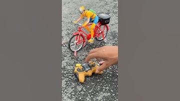 Remote control bicycle😊