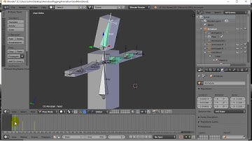 Blender Beginner Rigging with Keyframe Animation