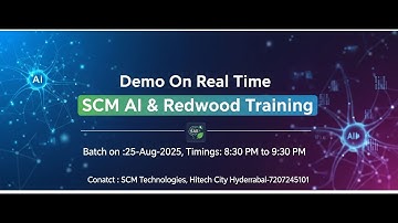 SCM Cloud AI Edition: Real-Time Functional Consultant Training