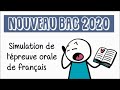 Simulation de lpreuve orale de franais du baccalaurat eaf