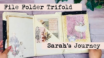 File Folder Trifold | Sarah’s Journey