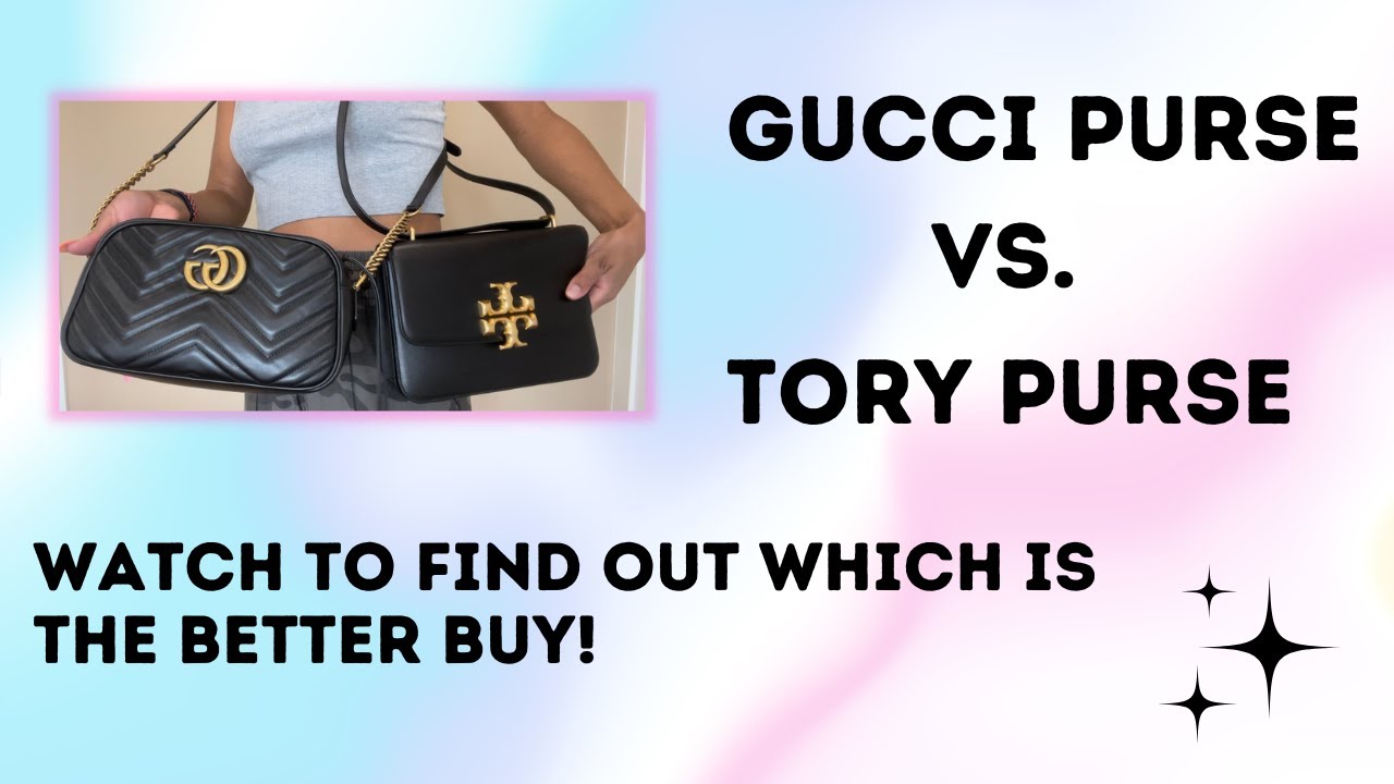 Tory Burch Handbag vs. Gucci Handbag Review - YouTube