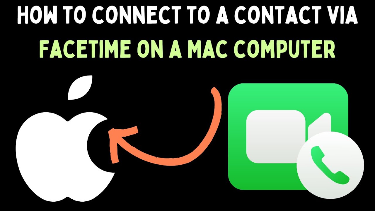 Via Path Facetime How to Connect to a Contact via Facetime on a Mac Computer - YouTube