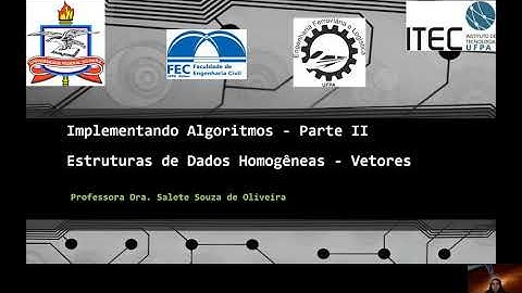 Implementando Algoritmos Utilizando Estruturas de Dados Homogêneas