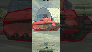 Churchill Mk. VI vs M6 #wotblitz #shorts