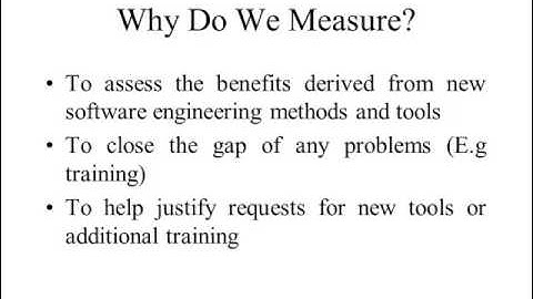 CS608(Software Verification and Validation) Week 13 Product and Process metricsPart 11