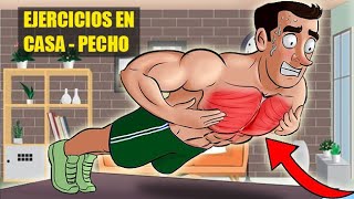 10 Mejores Ejercicios para Pecho en Casa / Sin equipo by Strong Muscle 10,601 views 3 years ago 9 minutes, 8 seconds