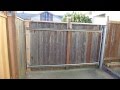 10 Foot Single Swing Driveway Gate