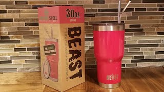 Beast 30oz tumbler unboxing! 