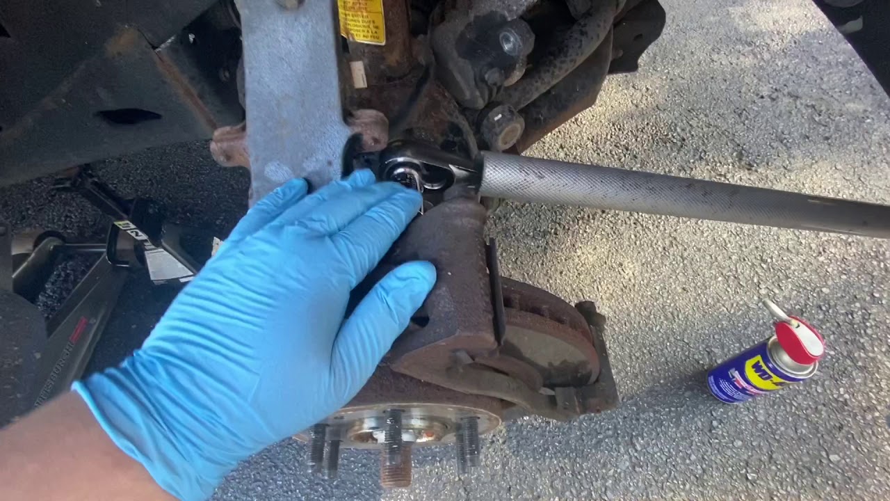 How to replace ABS wheel speed sensor on Chevy Trailblazer or GMC Envoy