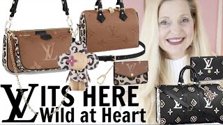 2021 No Longer Available Louis Vuitton Wild At Heart Clutch. NEW