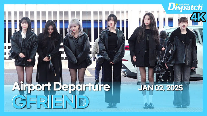여자친구, "인천국제공항 출국" l GFRIEND, "ICN INT Airport Departure" [공항]
