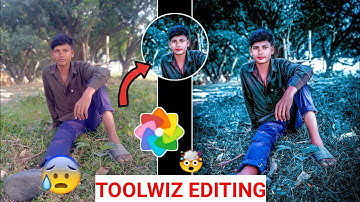 (Toolwiz) toolwiz photo editing kaise karen 🤯 // black tone editing Kaise on click 2026 //