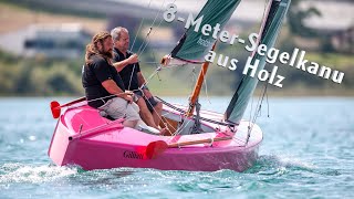 Spektakuläres Segelkanu vom Bodensee: Fast Sailing Canoe von Stefan Züst