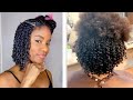 Wash and Go on Natural Hair | Defining your curls| WOCH