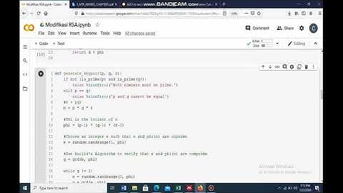 Modifikasi Algoritma RSA berdasarkan Bilangan Prima untuk Enkripsi dan Deskripsi Suatu Pesan