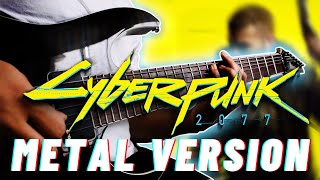 CYBERPUNK 2077 THEME | Hyper - Spoiler | Metal Version (Guitar Cover) Resimi