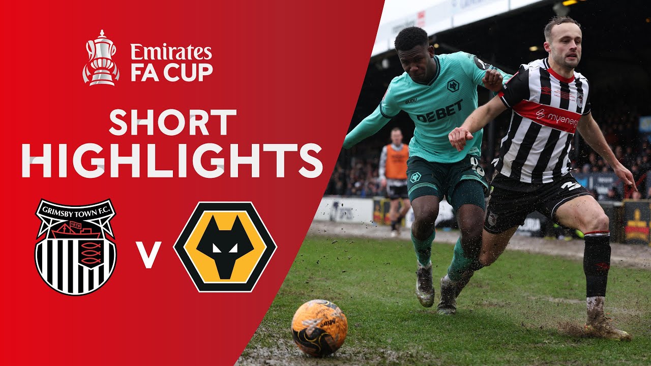 [Highlight] Emirates FA Cup : Grimsby Town vs Wolverhampton (15-02-69)
