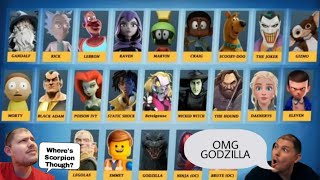Multiversus: Character Leaks Godzilla, Static Shock, and Scooby-Doo + More