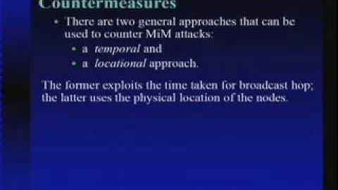CERIAS Security: Provable security in mobile ad hoc networks 4/6