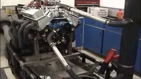 SBC 383 Stroker Engine Dyno Testing