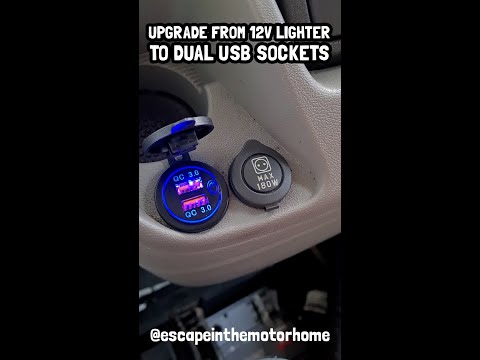 Video: Lighter Car-USB Hub: 4 hapa