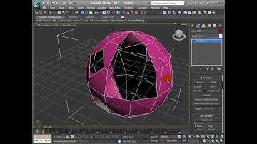 Editable Poly Vertex Sub-Object - "Weld", "Collapse", "Chamfer" - 3DSMax2012