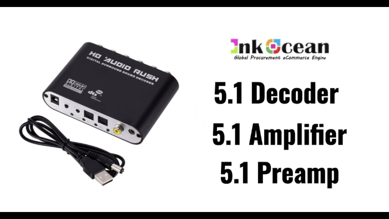 Décodeur Audio coaxial SPDIF vers RCA DTS AC3 amplificateur analogique