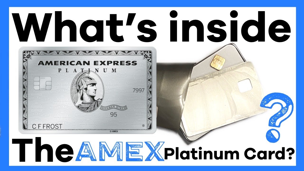 What's Inside The Metal American Express Platinum Card? - YouTube