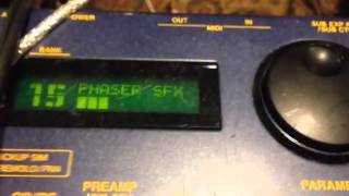 Phaser drums