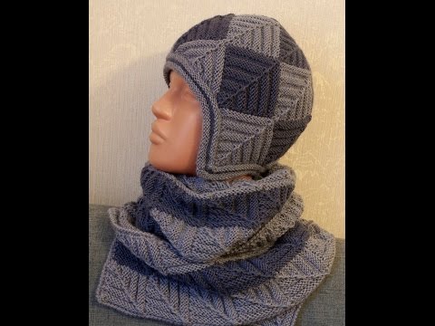 Вязание шапок спицами схемы и описание зима 2015 для мужчин