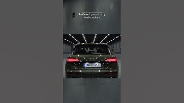 The advanced technology of the Audi Q5 digital OLED taillights.