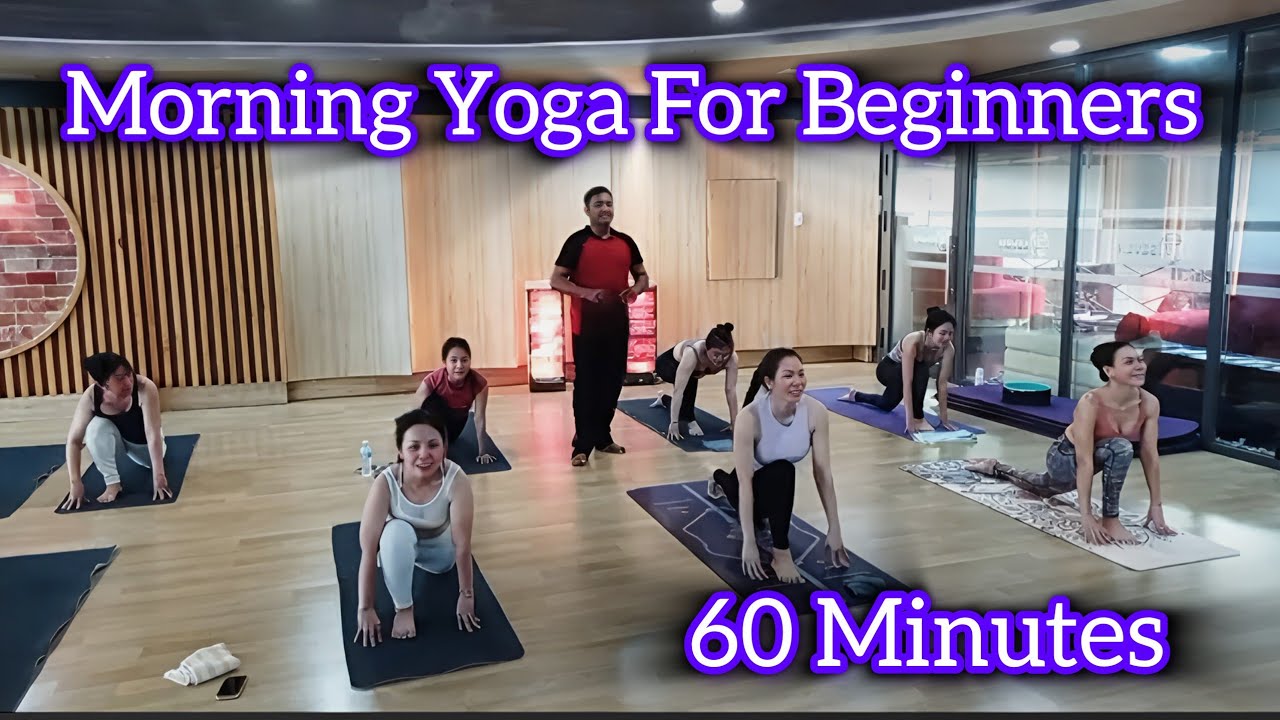 60 Minutes Morning Yoga For Beginners To Increase Flexibility #yogasouvik #morningyoga 
