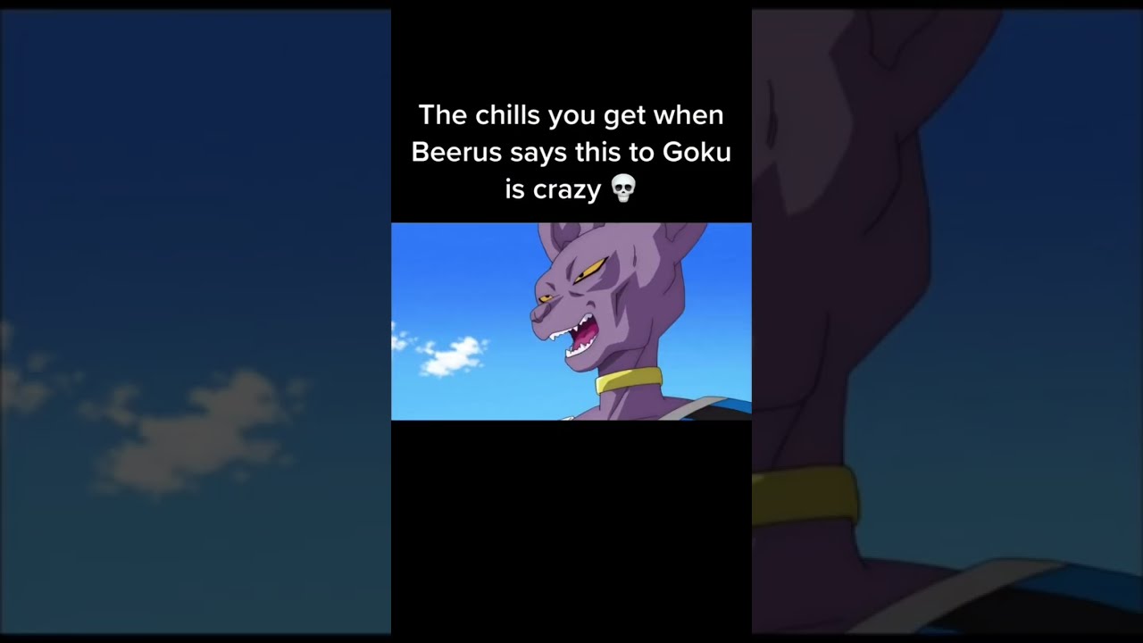 Beerus Is HIM Dragonballz Dragonballsuper Dbz Beeru Goku Ssjgod Dragonball Battleofgods