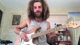 How to Play 'Crazy Dream' by Los Lonely Boys Guitar Tutorial by Jacob Petrossian