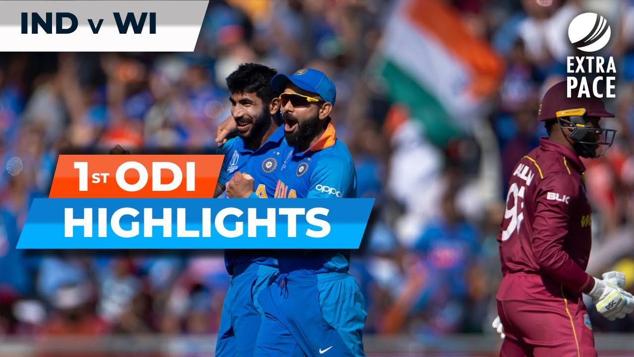 India vs West Indies  1st ODI  Exclusive Highlights  YouTube