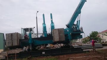 MÁY ÉP CỌ ROBOT DI CHUYỂN