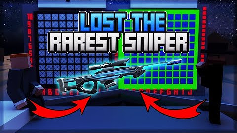 How I lost the rarest sniper in Krunker (UNOBTAINABLE)