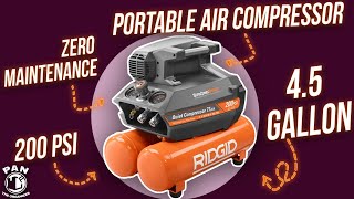 Best Air Compressor for Car Detailing? | RIDGID 4.5 GAL 200 PSI