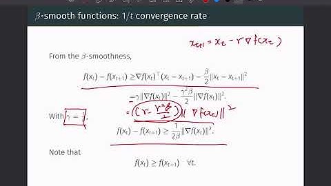 [W2-4] convergence rate of smooth convex functions