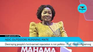 Prof Opoku-Agyemang urges Ghanaians to rise and work towards a victorious election