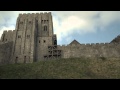 Corfe castle  3d historical reconstruction