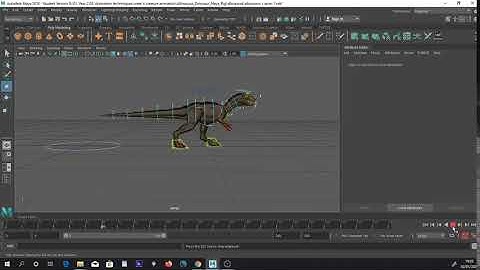 allosaurus walk cycle 1