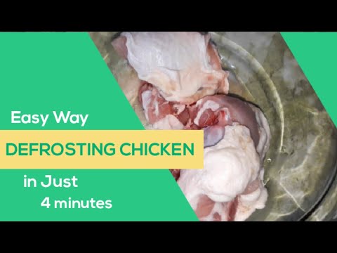 How To Defrost Chicken Fast | GE Countertop Microwave Oven