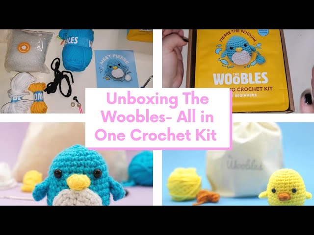 Unboxing  Review of The Woobles Learn to Crochet Kits 