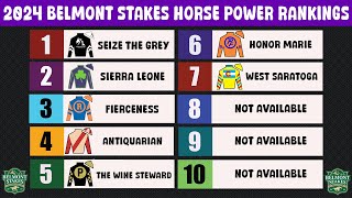 2024 Belmont Stakes Contenders Top Entries and More