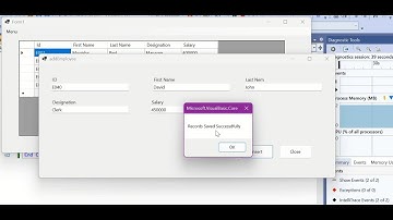 Oracle 23ai + Visual Studio 2022 Complete CRUD Application with Login