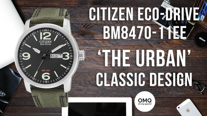 Citizen Eco-Drive BM8476-23EE review - YouTube