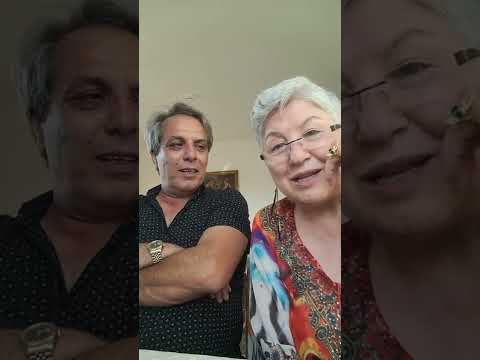 لایو زیبا با دوست قدیمی اش حمید مدنی و دیدار بعد از پانزده سال 